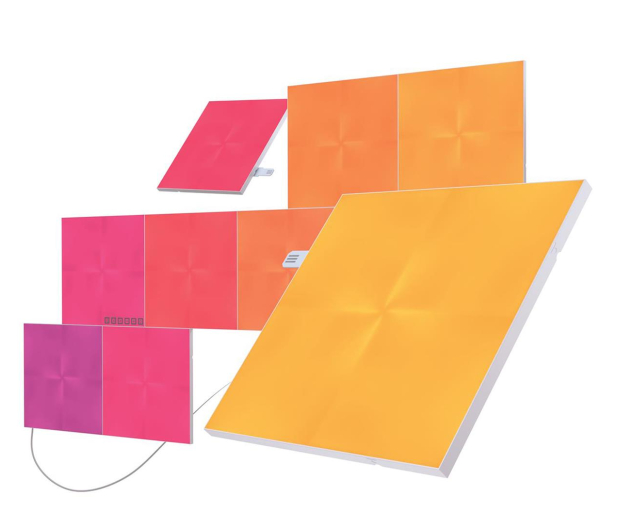 Nanoleaf Canvas Smarter Kit (9 paneli, kontroler) ISMNLC9 - 651648 - zdjęcie